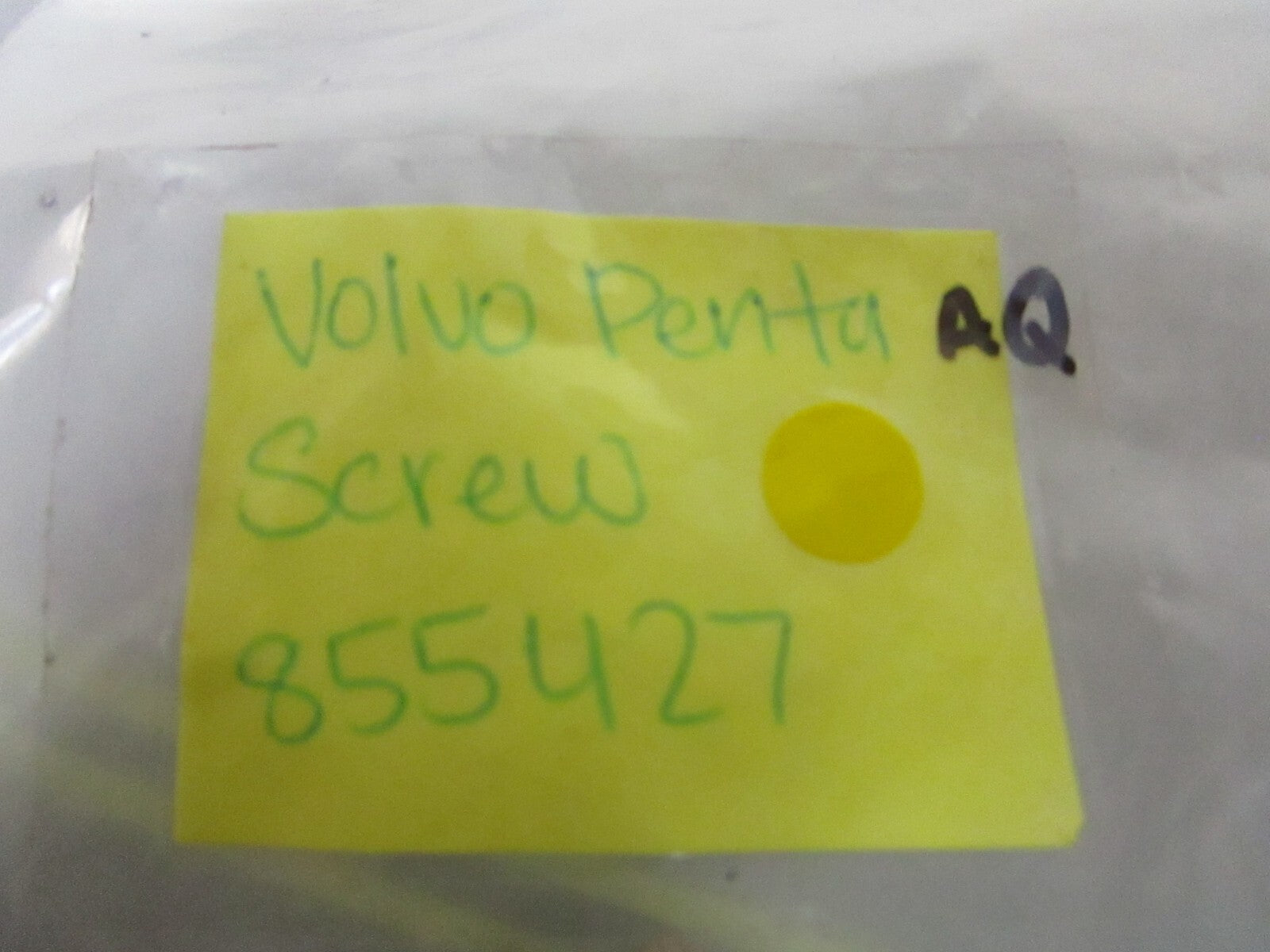 *NEW OEM* 0810 Volvo Penta AQ Screw 855427