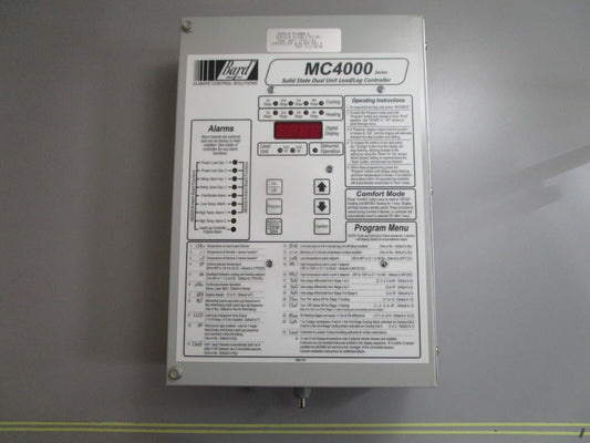 *NEW* 0820 Bard Solid State Dual Unit Lead/Lag Controller MC4000-A