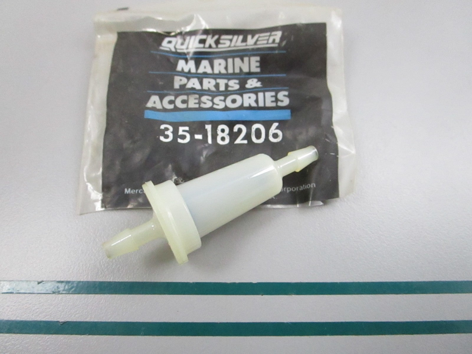 NEW OEM 35-18206 Mercury Quicksilver Fuel Filter 0810