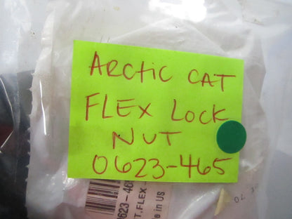 NEW OEM (LOT OF 2) 0623-465 Arctic Cat Flex Lock Nut 0810