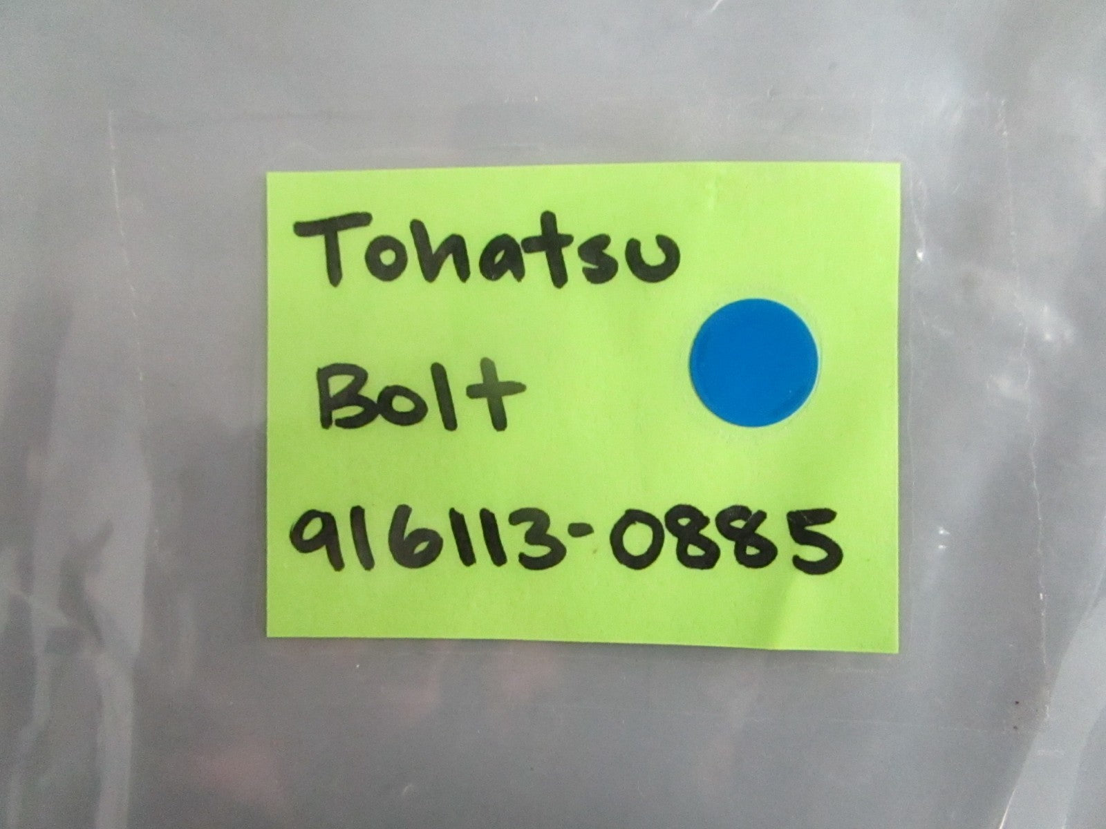 NEW OEM (LOT OF 4) 916113-0885 Tohatsu Bolt 0820