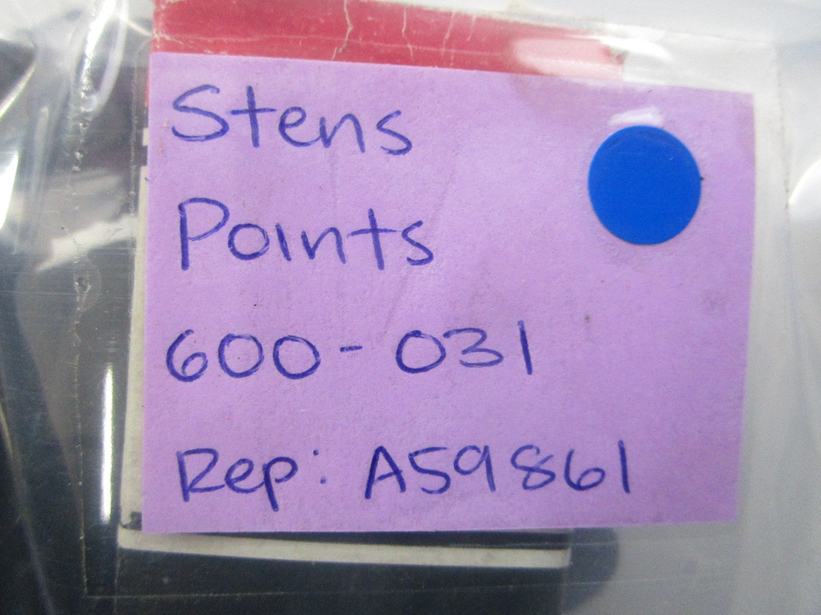 NEW 600-031 Replaces: A59861 Stens Points 0810