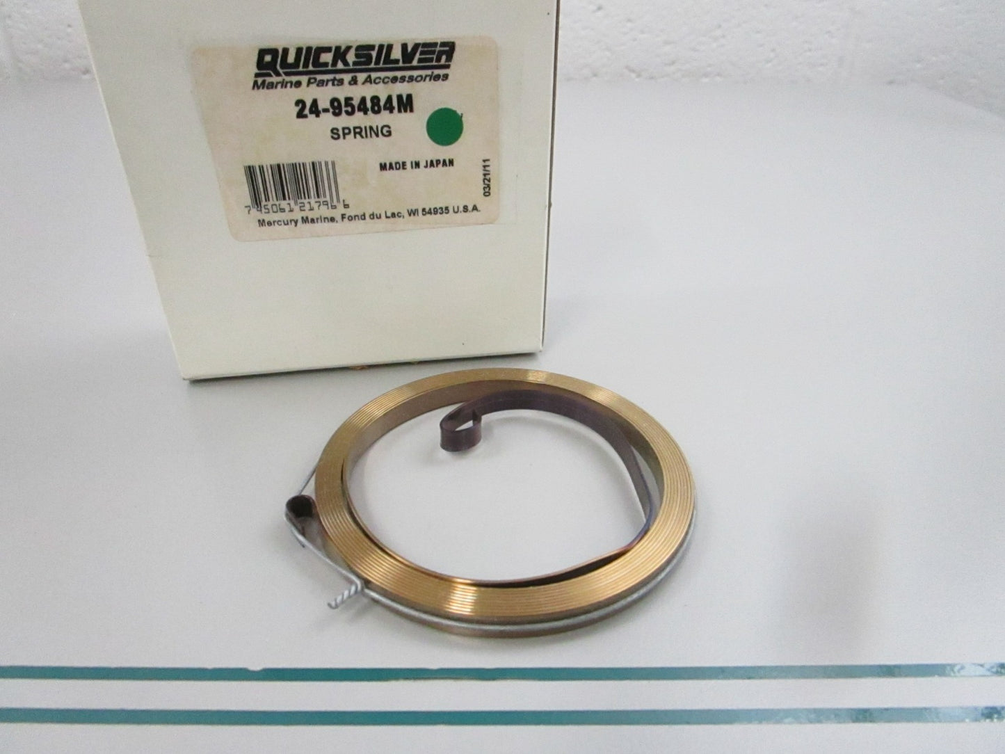 NEW OEM 24-95484M Mercury Quicksilver Spring 0810