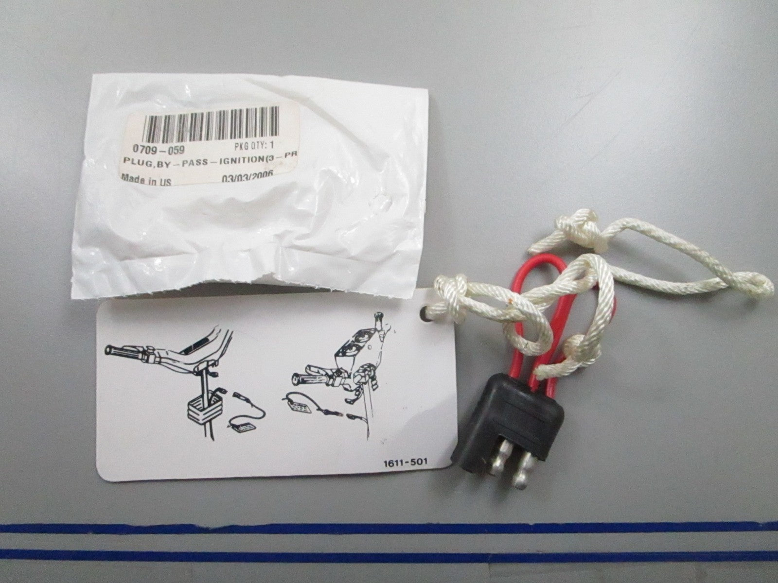 *NEW OEM* 0810 Arctic Cat Ignition By Pass Plug 0709-059