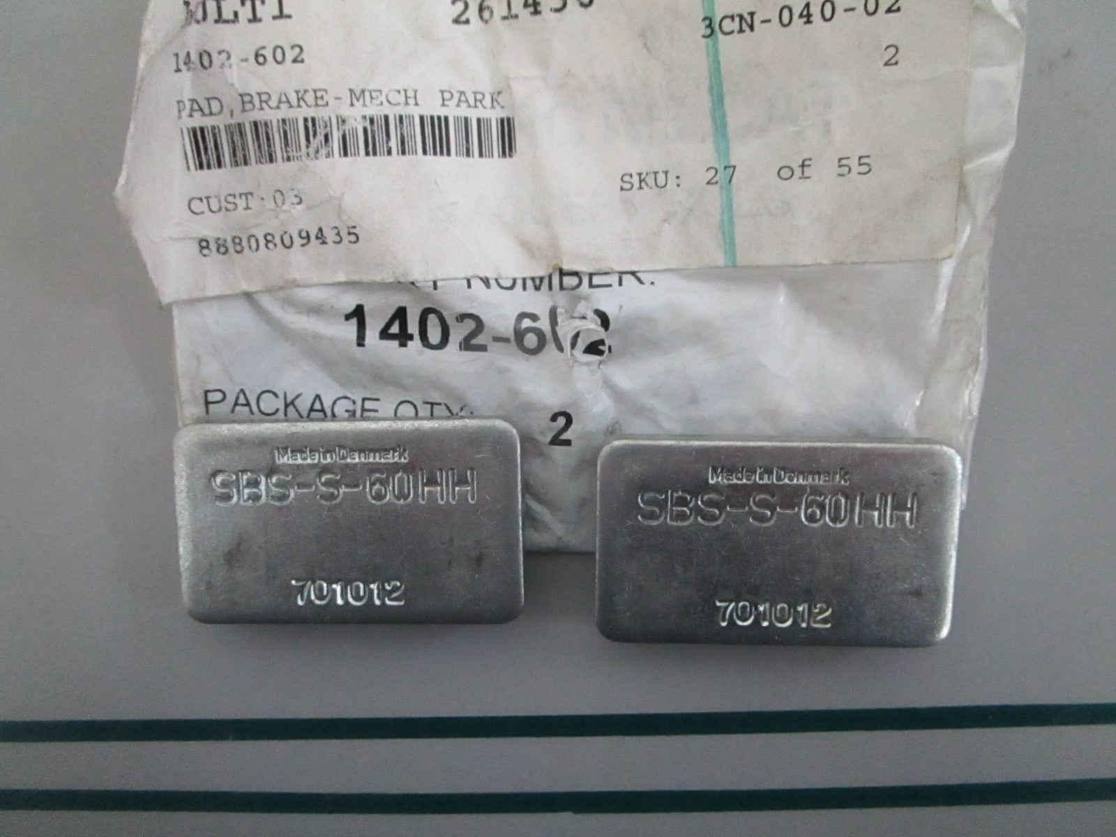 NEW OEM 1402-602 Arctic Cat Brake Pad Set 0820