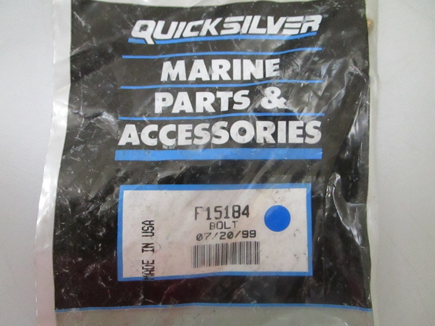 *NEW OEM* 0780 Mercury Quicksilver Bolt F15184