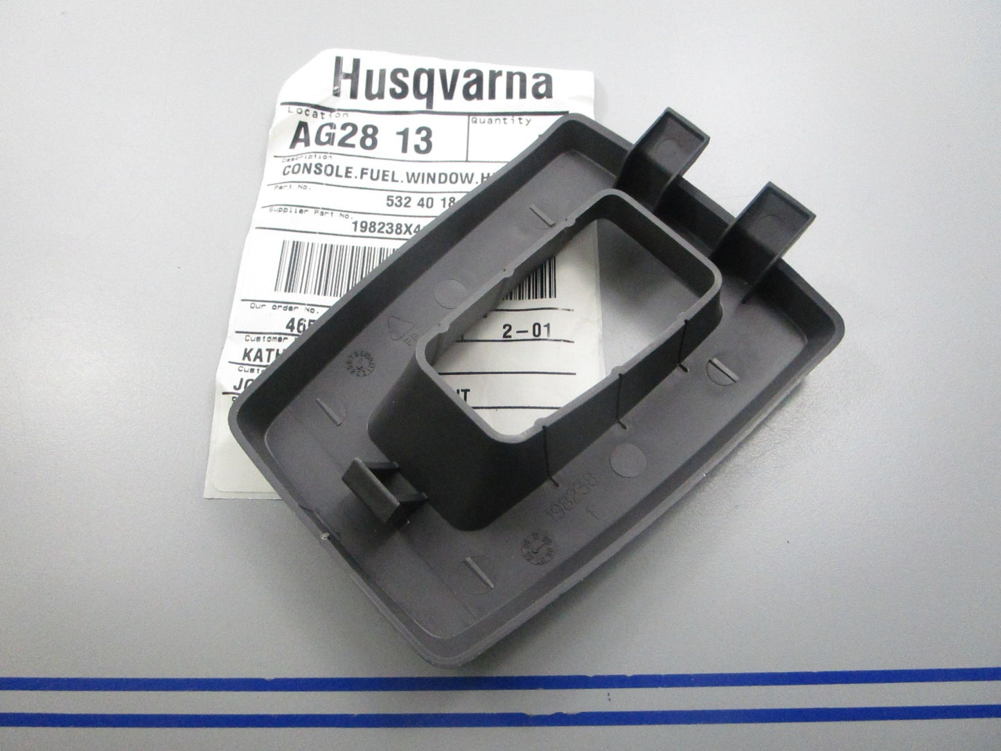 NEW OEM 532401826 Husqvarna Fuel Window 0810