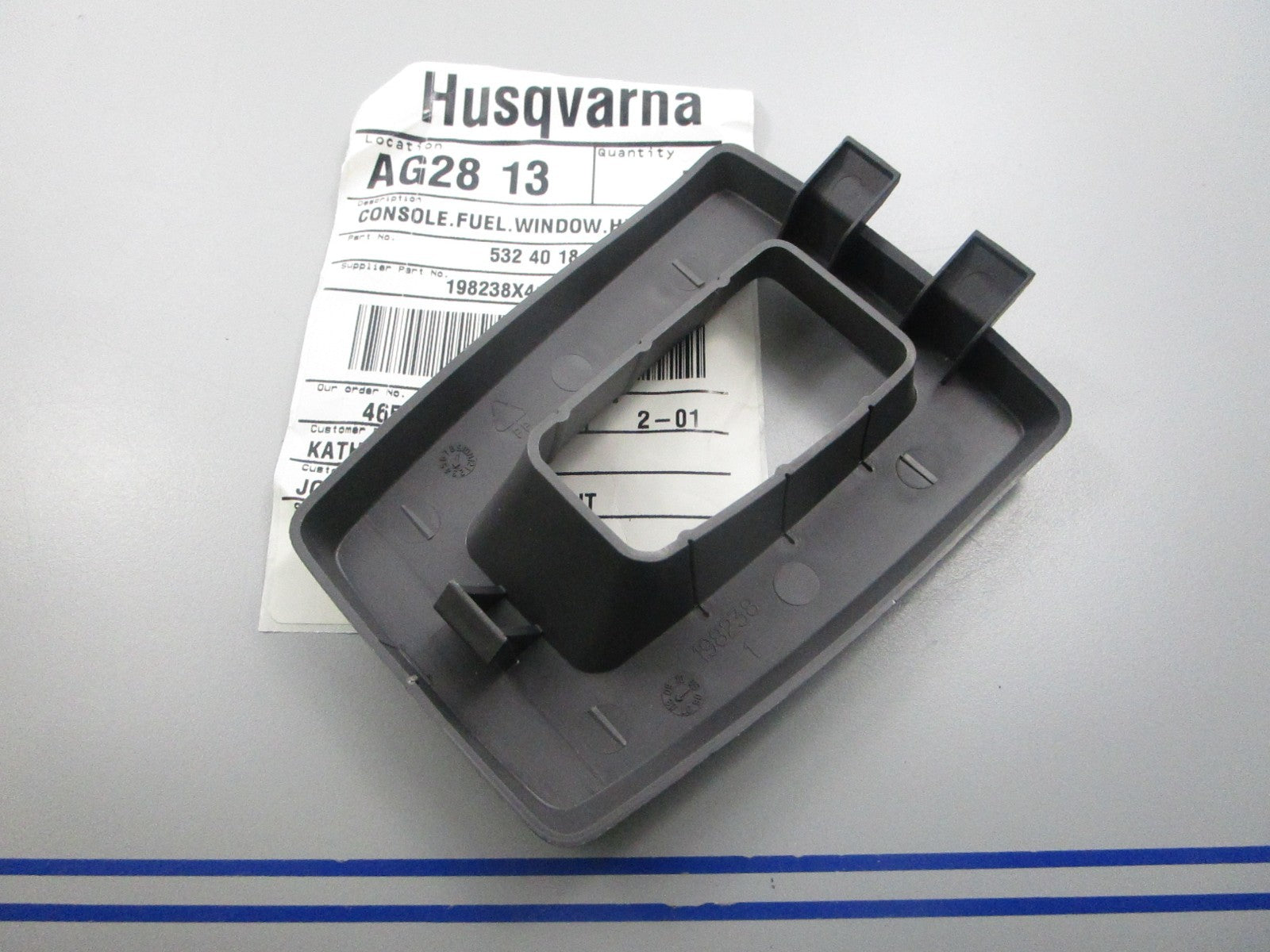 NEW OEM 532401826 Husqvarna Fuel Window 0810