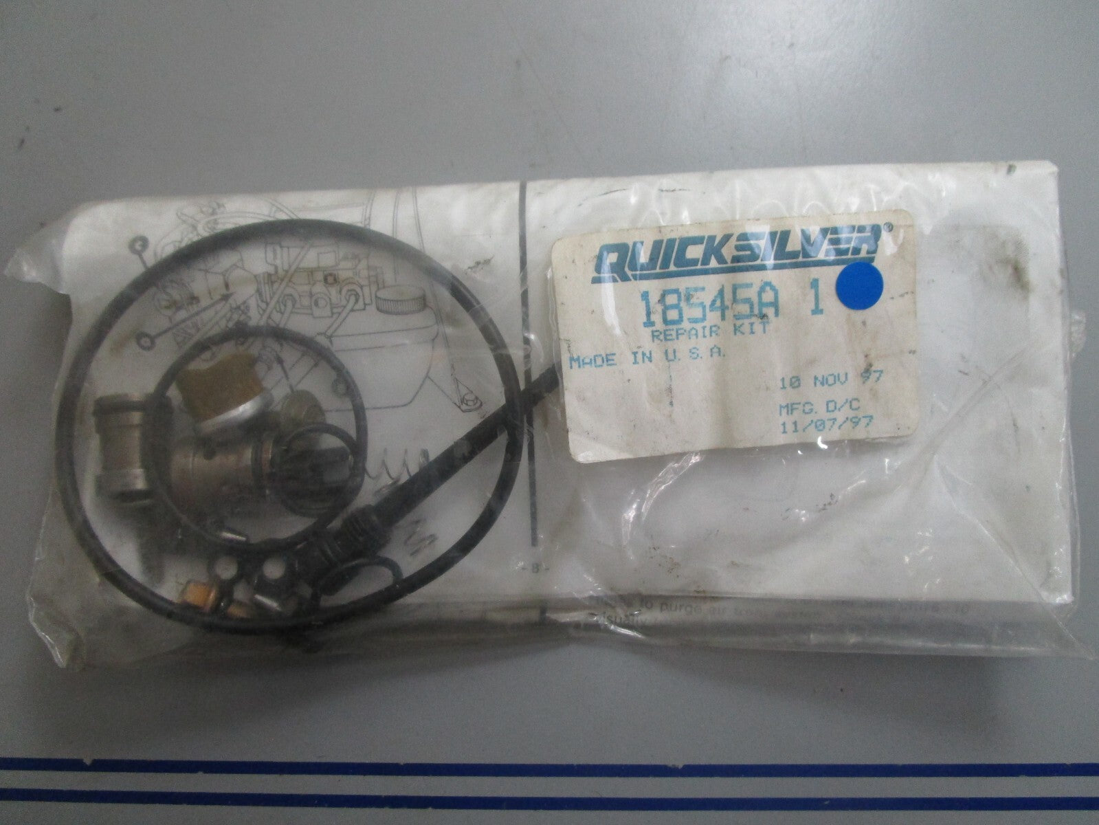 *NEW OEM* 0820 Mercury Quicksilver Repair Kit 18545A1