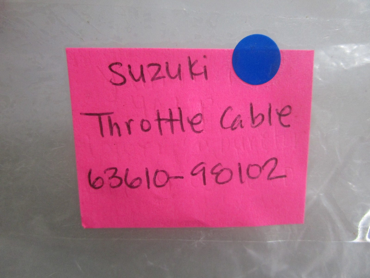 *NEW OEM* (LOT OF 5) 0810 Suzuki Throttle Cable 63610-98102