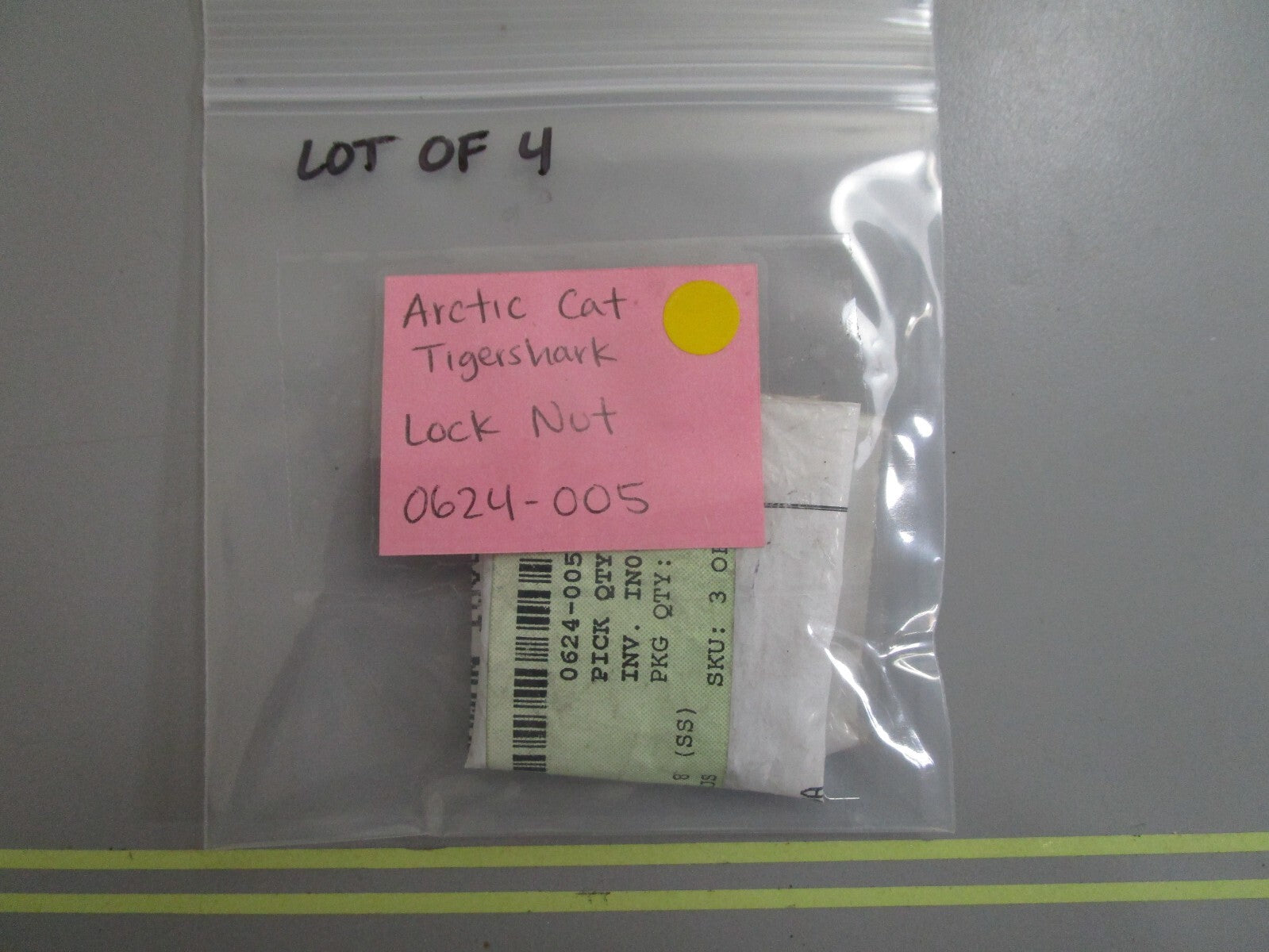 *NEW* (LOT OF 4) 0810 Arctic Cat Tigershark Lock Nut 0624-005