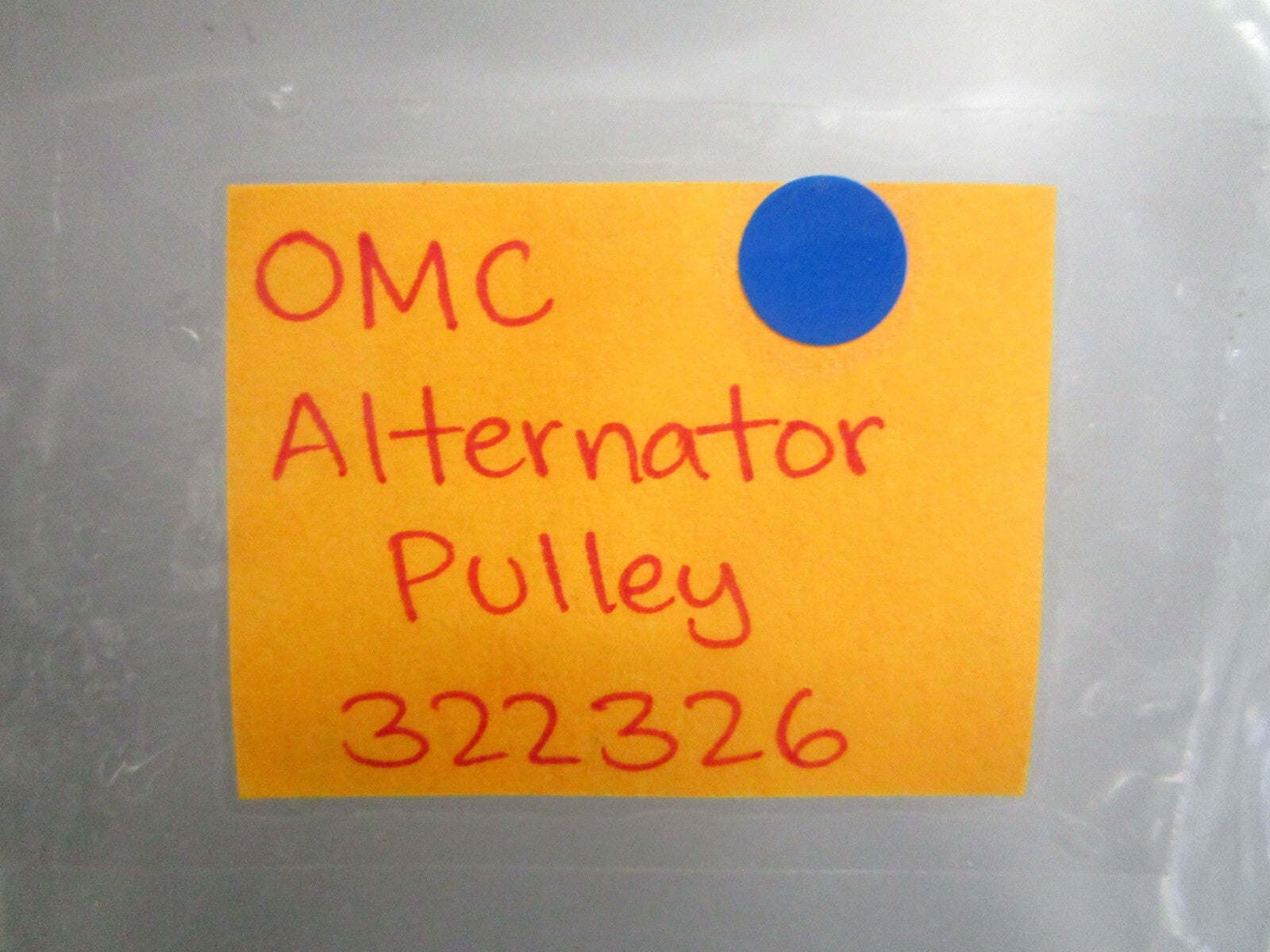 *NEW OEM* 0820 OMC Johnson Evinrude Alternator Pulley 322326 0322326