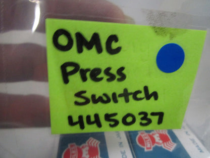 *NEW OEM* 0770 OMC Johnson Evinrude Press Switch 445037 0445037