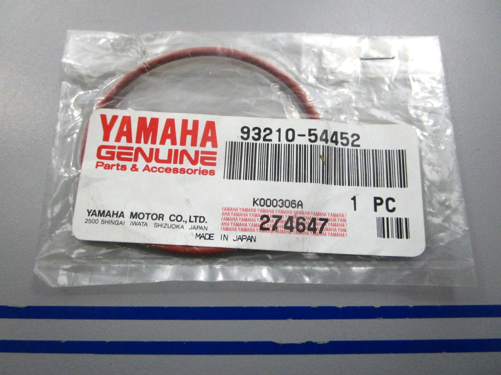 NEW OEM 93210-54452-00 Yamaha O-Ring 0810