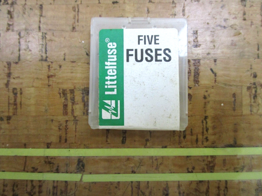 *NEW* (LOT OF 5) 0750 LittleFuse GLASS FUSE TUBE AGA20