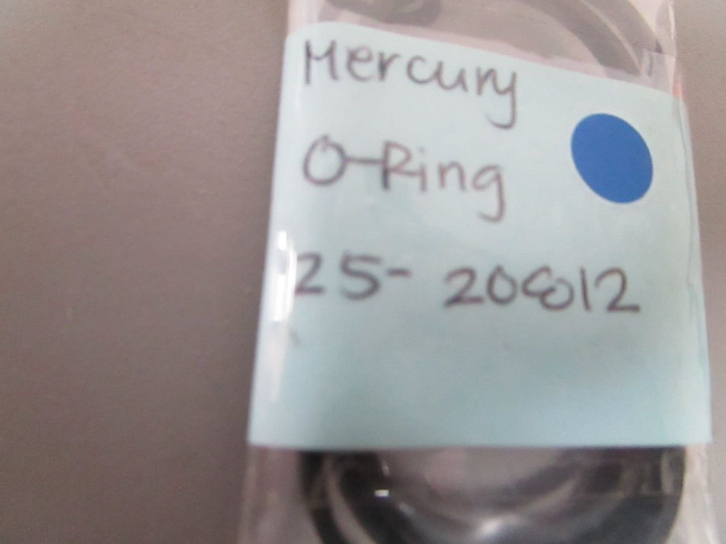 NEW OEM 25-20812 Mercury Quicksilver O-Ring 0810