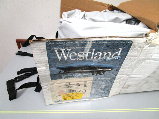 *NEW* 0720 Westland 08'- 09' Crownline 230 LS Sharkskin Silver Cover CW217SAS-F