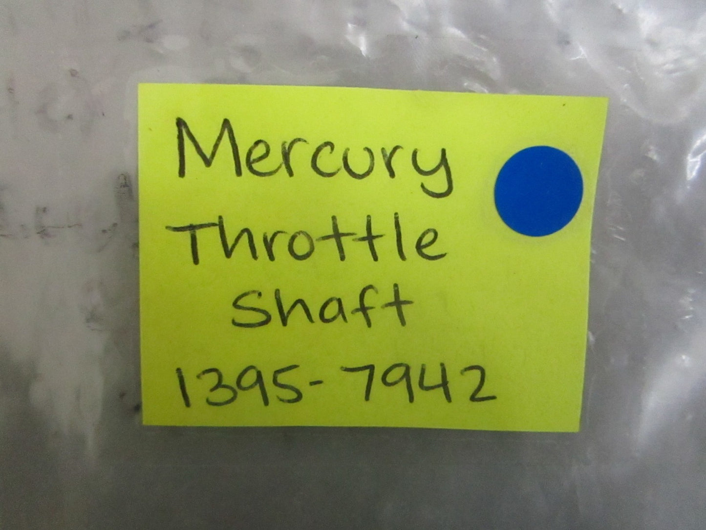 *NEW OEM* 0820 Mercury Quicksilver Throttle Shaft 1395-7942