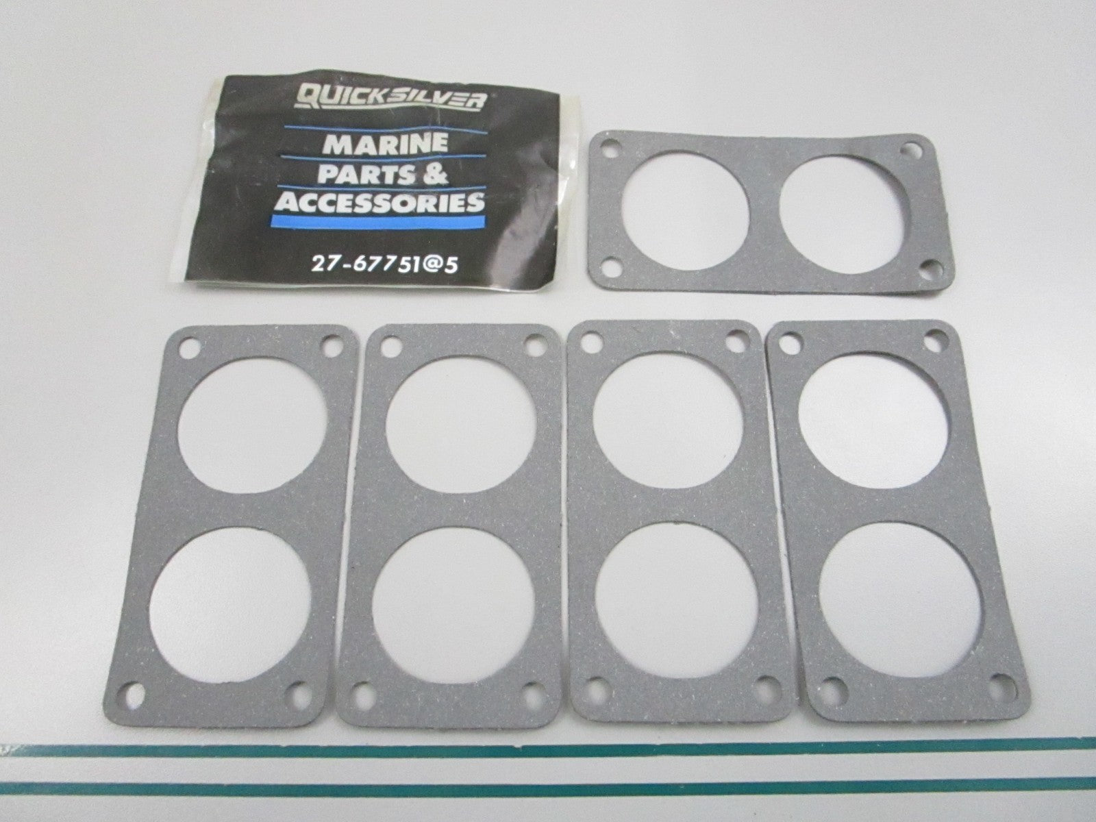 NEW OEM (LOT OF 5) 27-67751 Mercury Quicksilver Gasket 0810