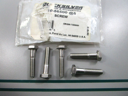 NEW OEM (LOT OF 5) 10-56500 Mercury Quicksilver Screw 0810