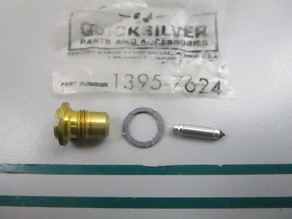 NEW OEM 1395-7624 Mercury Quicksilver Needle/Seat Kit 0810