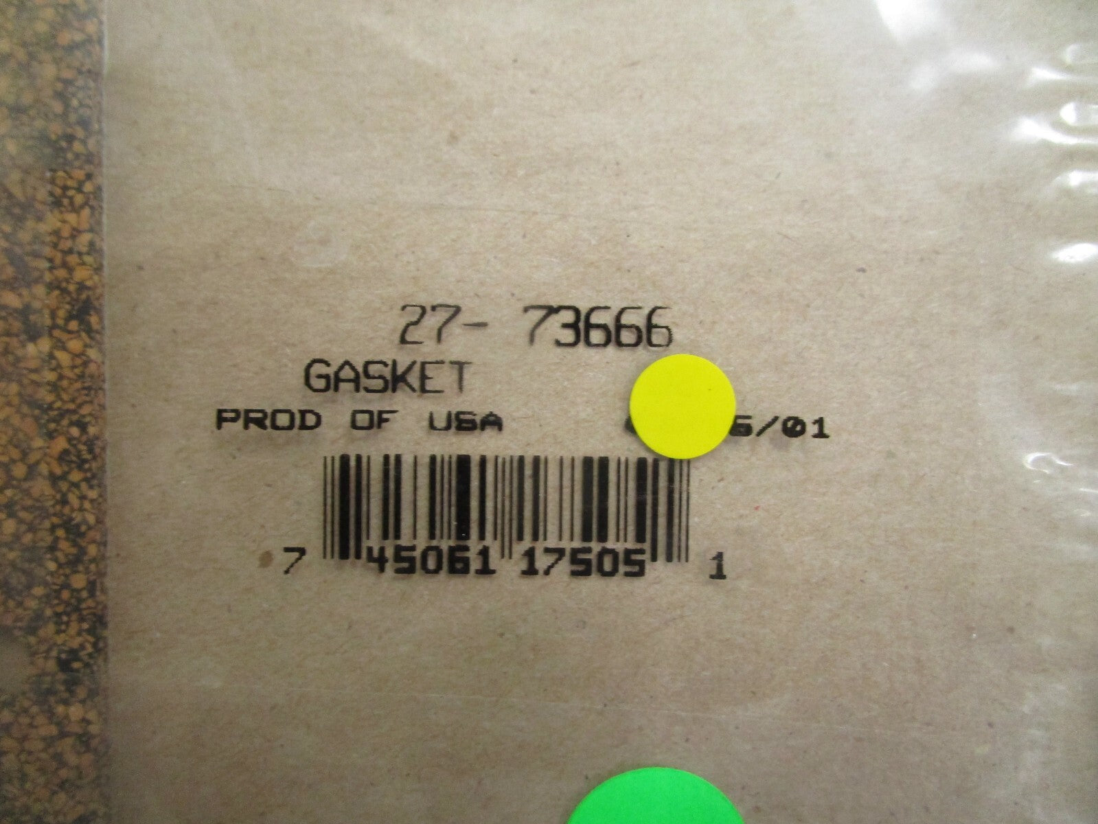 *NEW OEM* (LOT OF 2) 0810 Mercury Quicksilver Gasket 27-73666