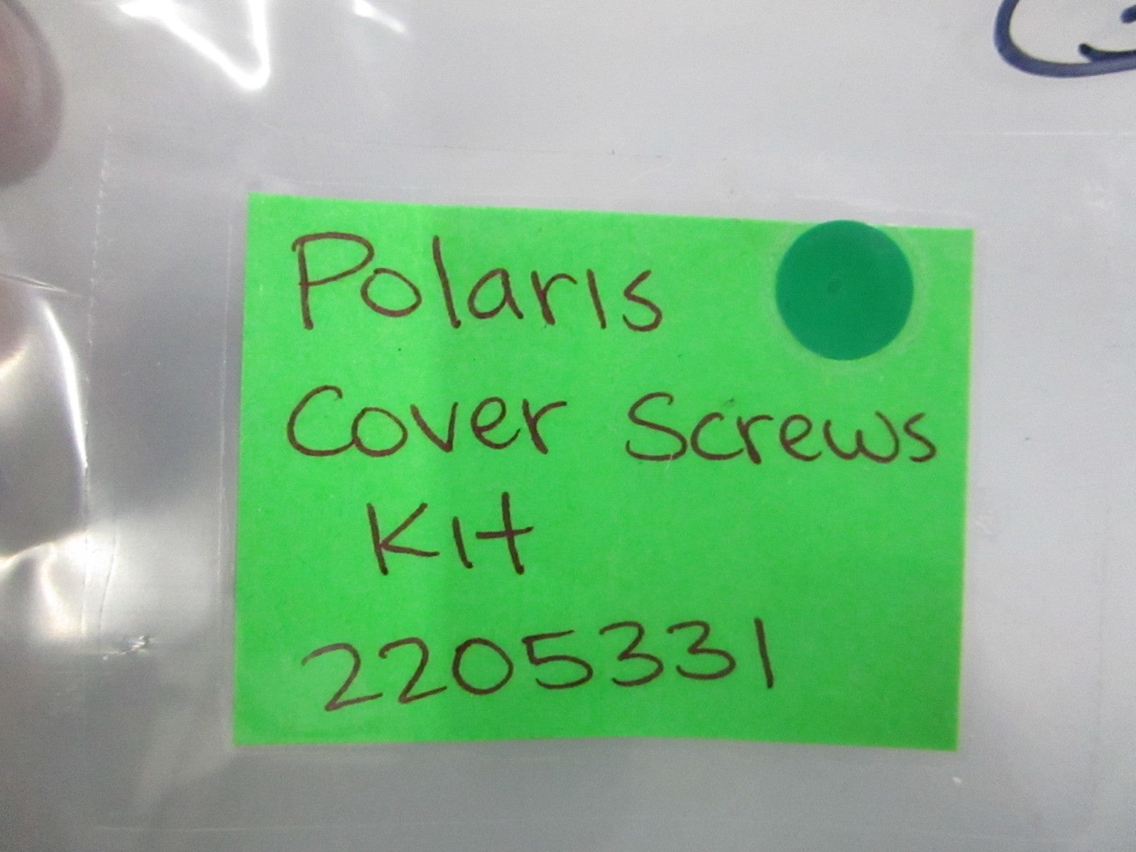 NEW OEM 2205331 Polaris Cover Screws Kit 0810