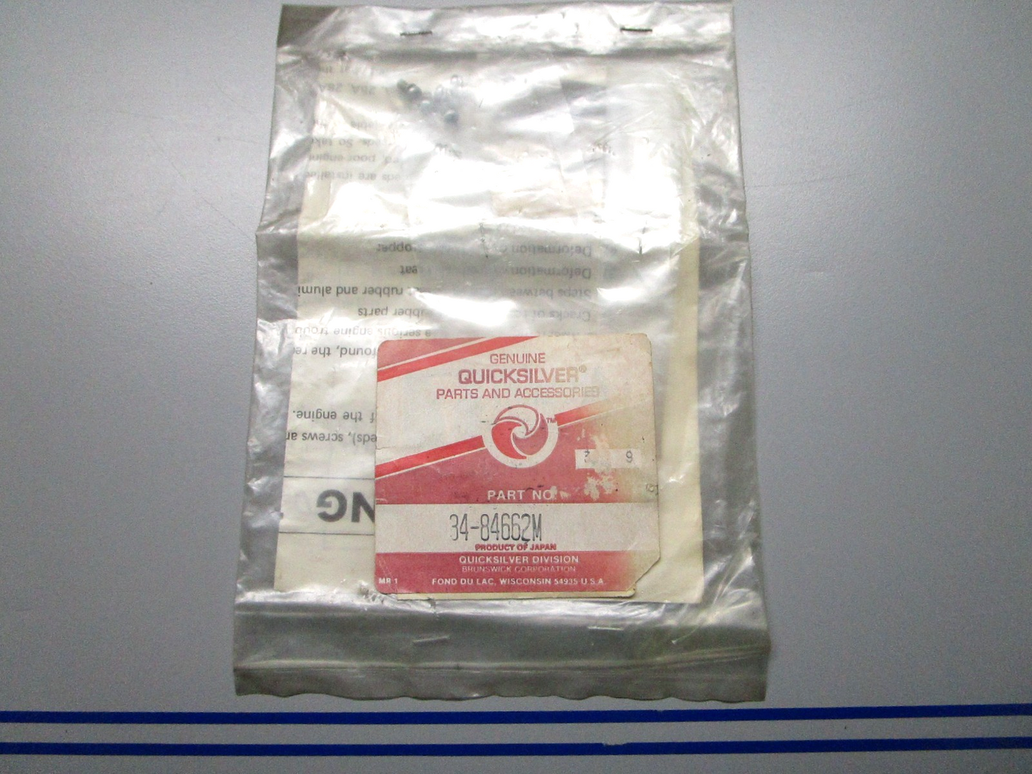 *NEW OEM* 0810 Mercury Quicksilver Reed Kit 34-84662M