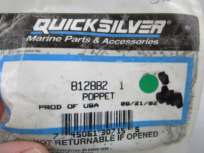 NEW OEM 812882 1 Mercury Quicksilver Poppet 0810