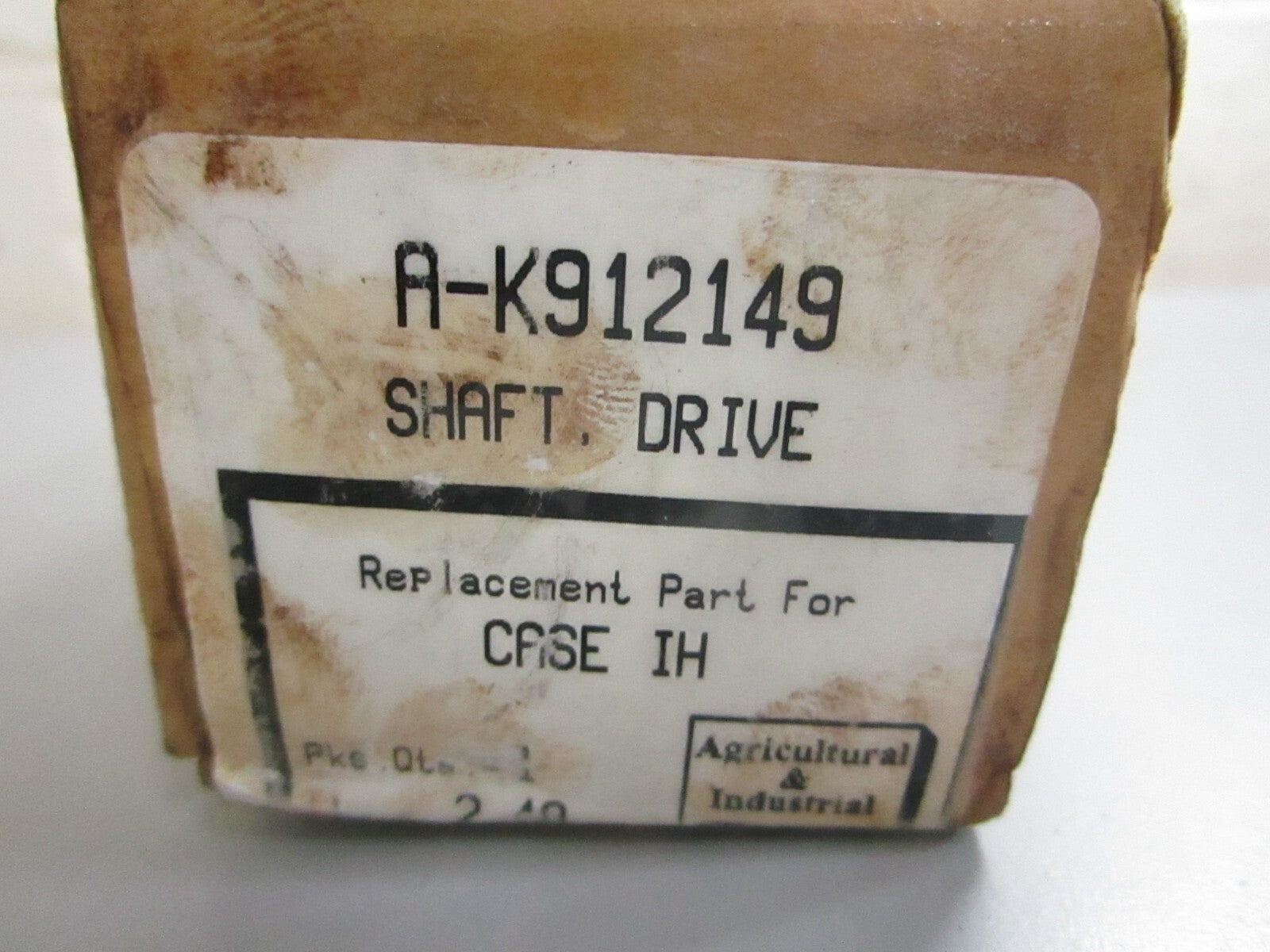 *NEW* 0820 A&I Products Drive Shaft A-K912149 For: Case IH