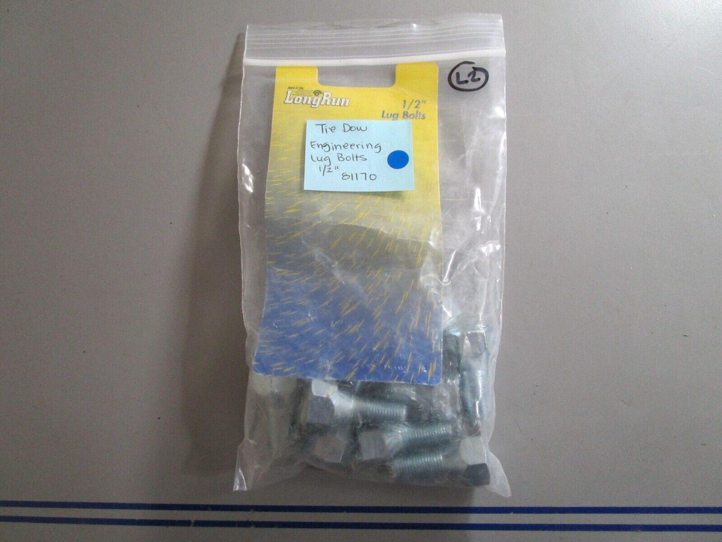 *NEW* (LOT OF 5) 0810 Tie Dow Engineering Lug Bolts 1/2" 81170