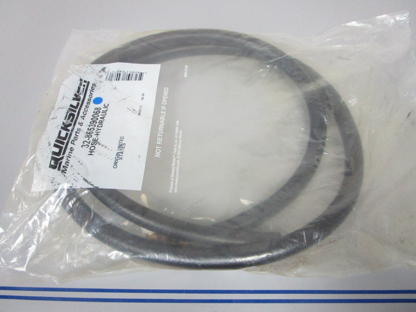 *NEW OEM* 0720 Mercury Quicksilver Hydraulic Hose 32-865390068