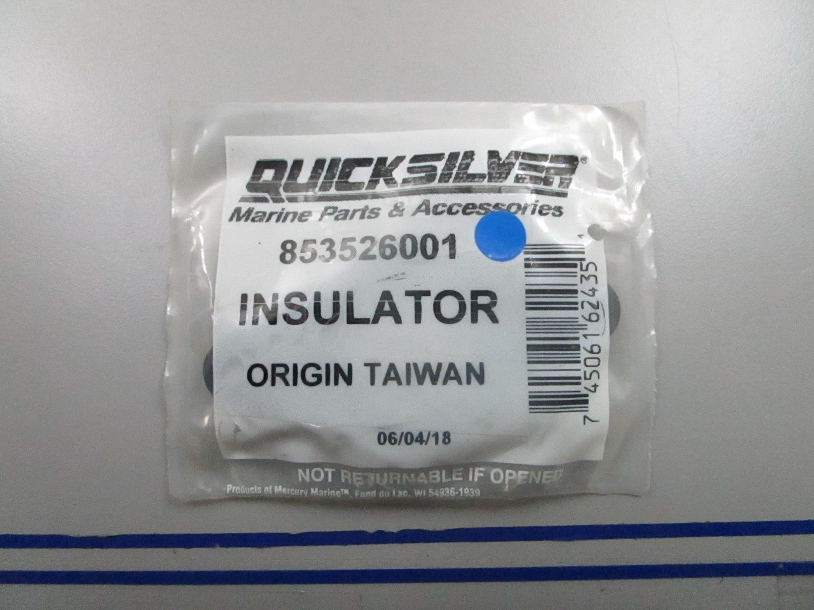 *NEW OEM* 0810 Mercury Quicksilver Insulator 853526001