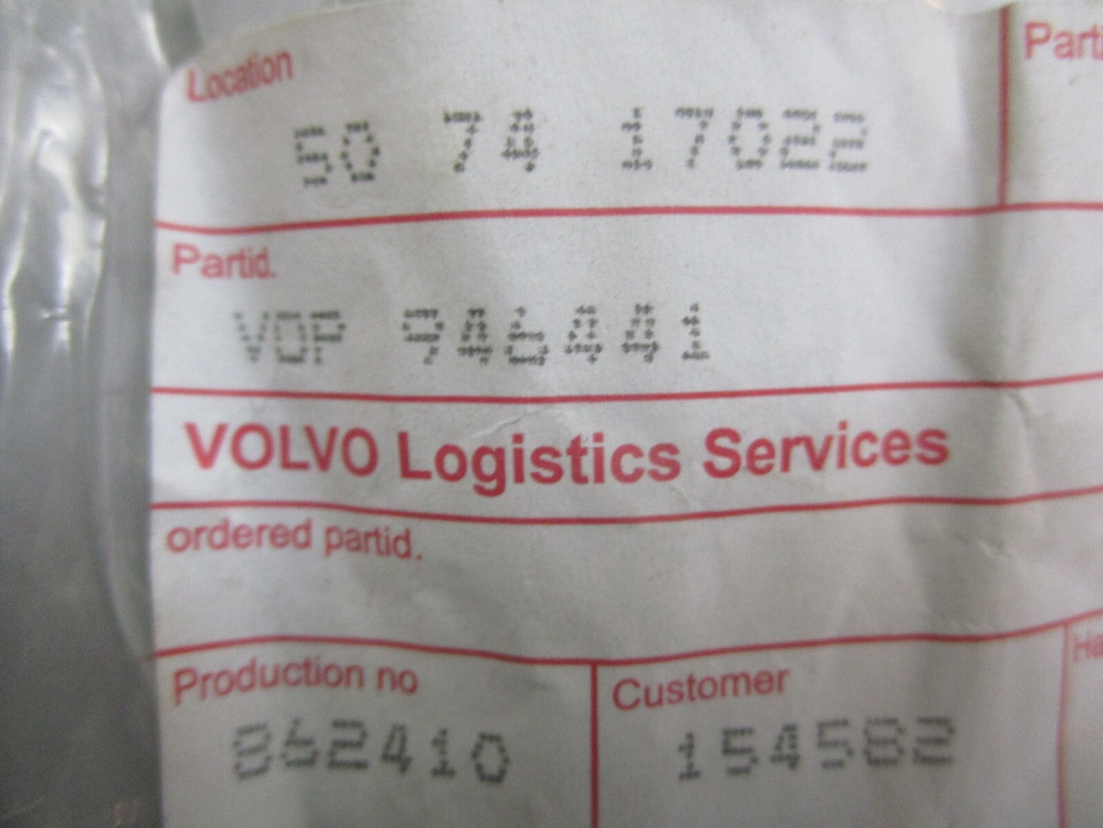*NEW OEM* 0770 Volvo Penta Flange Screw 946441