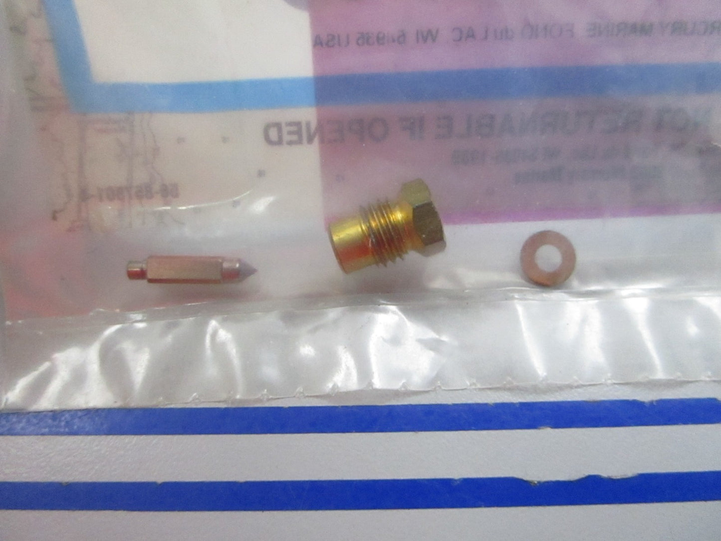 NEW OEM 19271-1 Mercury Quicksilver Valve Seat Kit 0810