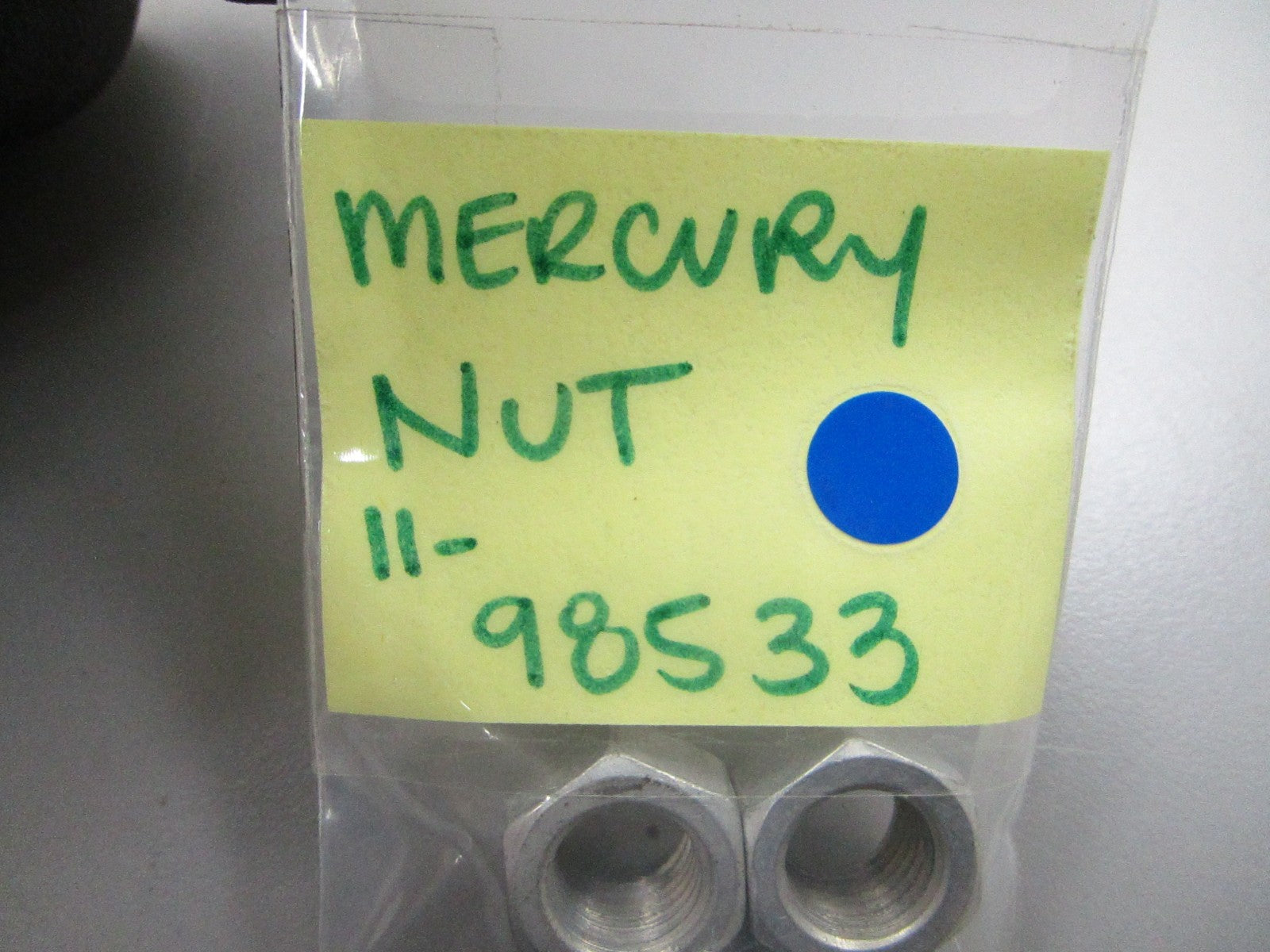 *NEW OEM* (LOT OF 2) 0810 Mercury Quicksilver Nut 11-98533