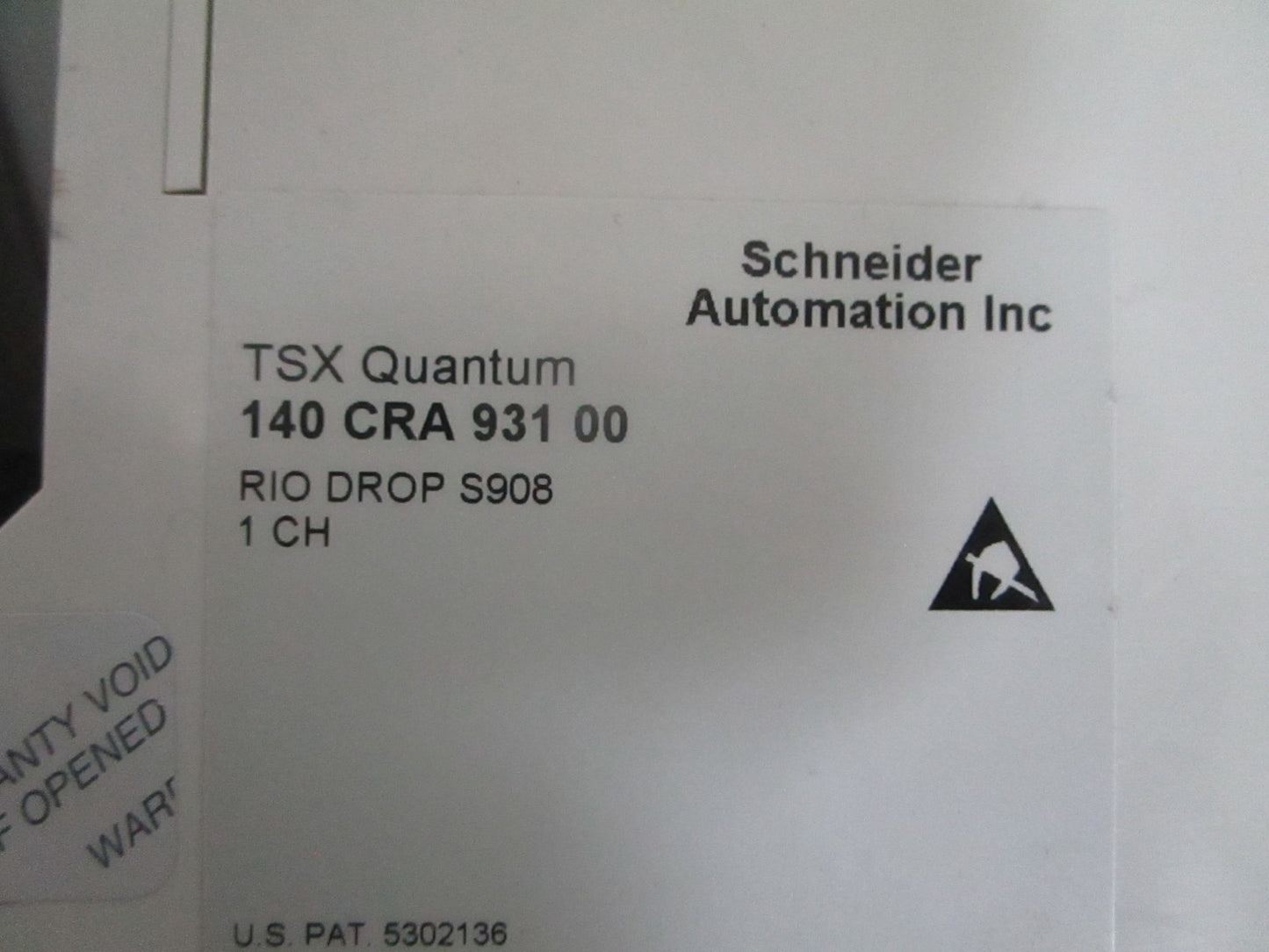Schneider 140CRA93100 Modicon Quantum RIO Drop Adaptor Module NEW OEM 0820