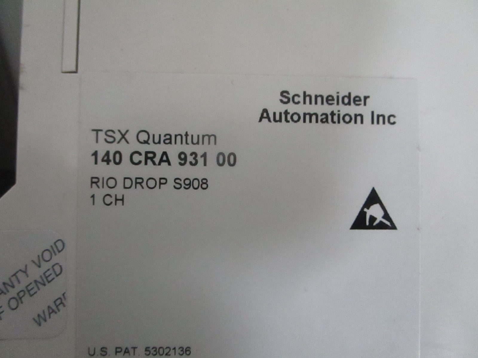 Schneider 140CRA93100 Modicon Quantum RIO Drop Adaptor Module NEW OEM 0820