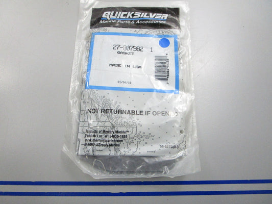 NEW OEM 27-807982 1 Mercury Quicksilver Gasket 0810