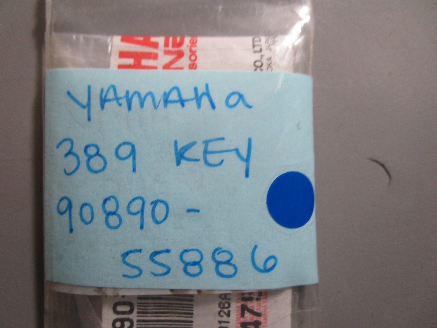 *NEW OEM* 0810 Yamaha 389 Key 90890-55886