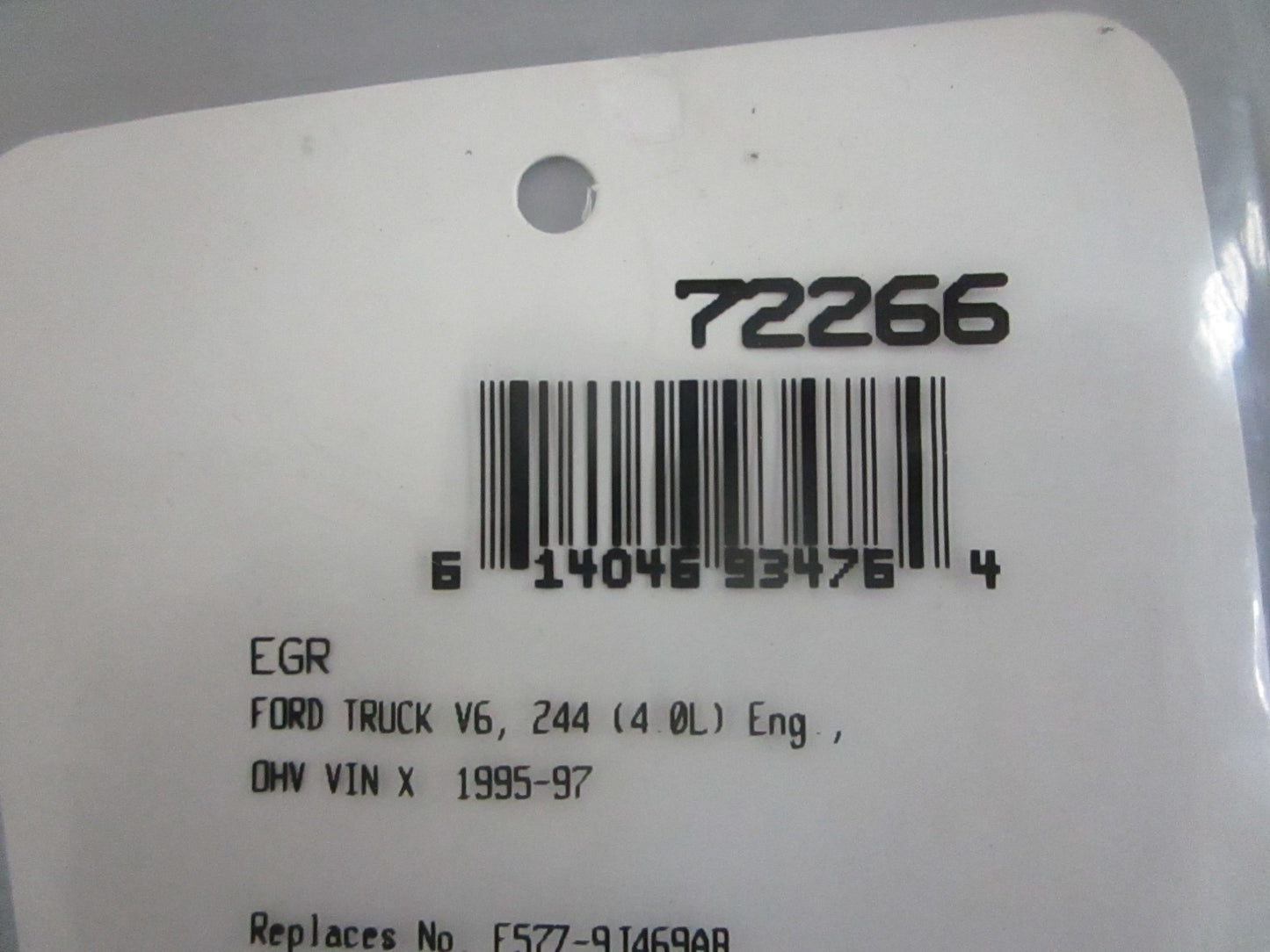 *NEW OEM* 0820 Fel-Pro EGR Gasket 72266