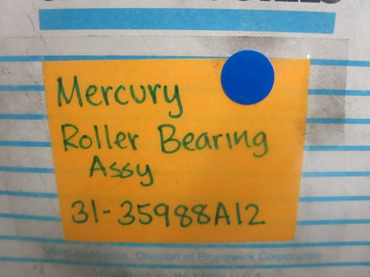 *NEW OEM* 0820 Mercury Quicksilver Roller Bearing Assy 31-35988A12