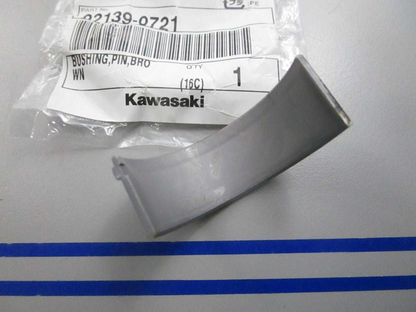 NEW OEM 92139-0721 Kawasaki Pin Bushing 0810