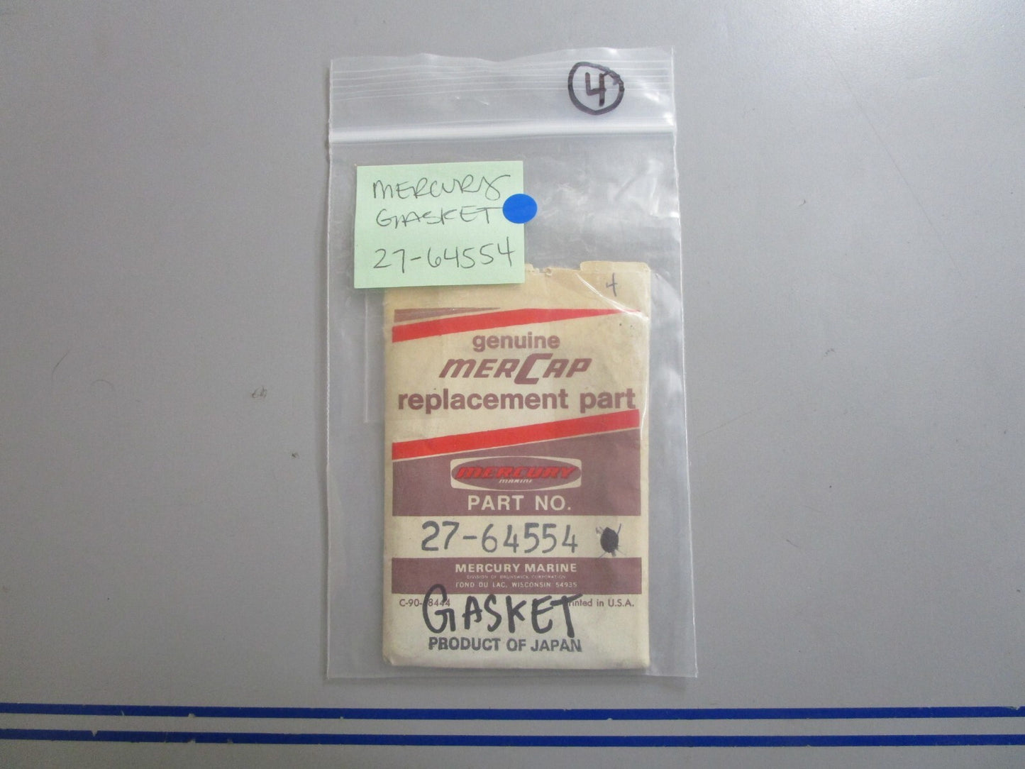 *NEW OEM* 0810 Mercury Quicksilver Gasket 27-64554