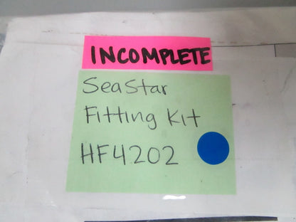 *NEW* 0810 SeaStar *Incomplete* Fitting Kit HF4202