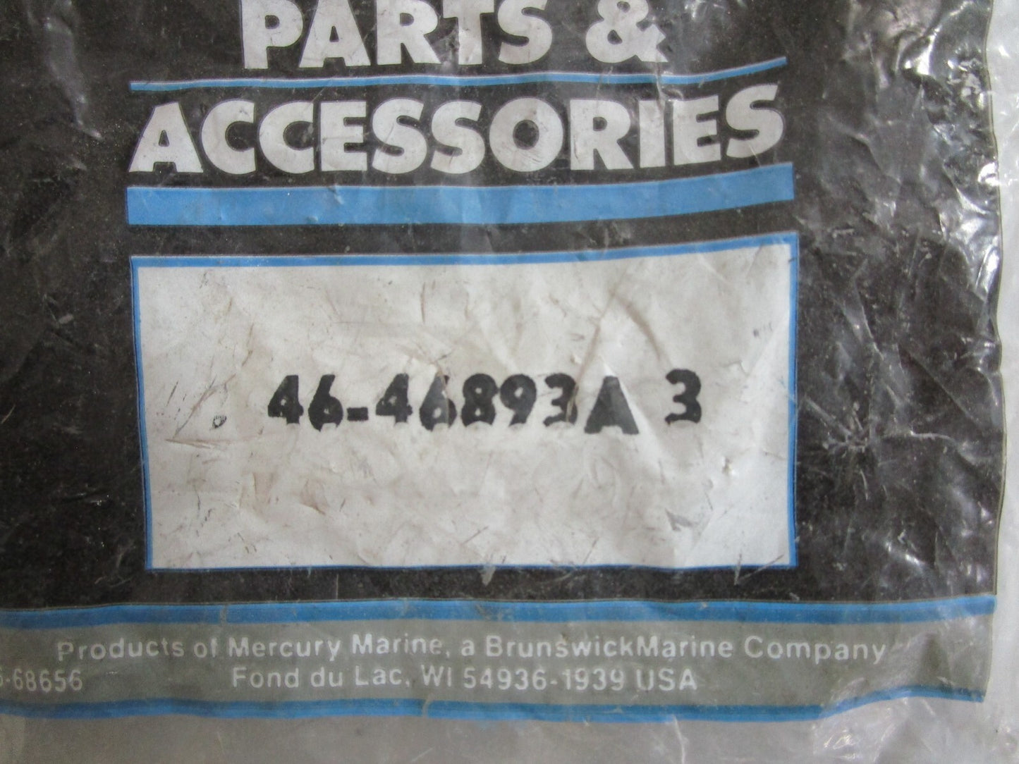 *NEW OEM* 0820 Mercury Quicksilver Housing Ay 46-46893A 3