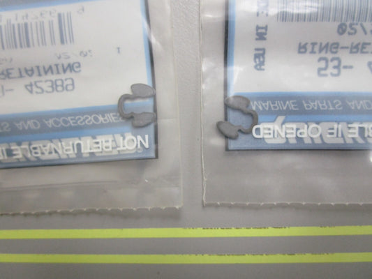 *NEW OEM* (LOT OF 2) 0810 Mercury Quicksilver Retaining Ring 53-42389