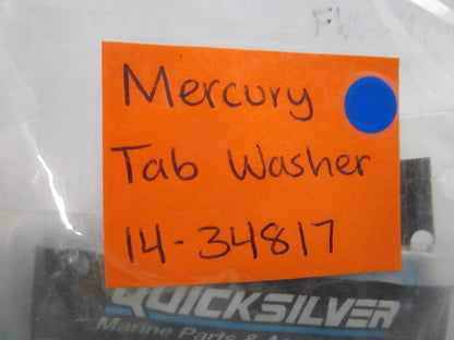 *NEW OEM* 0810 Mercury Quicksilver Tab Washer 14-34817