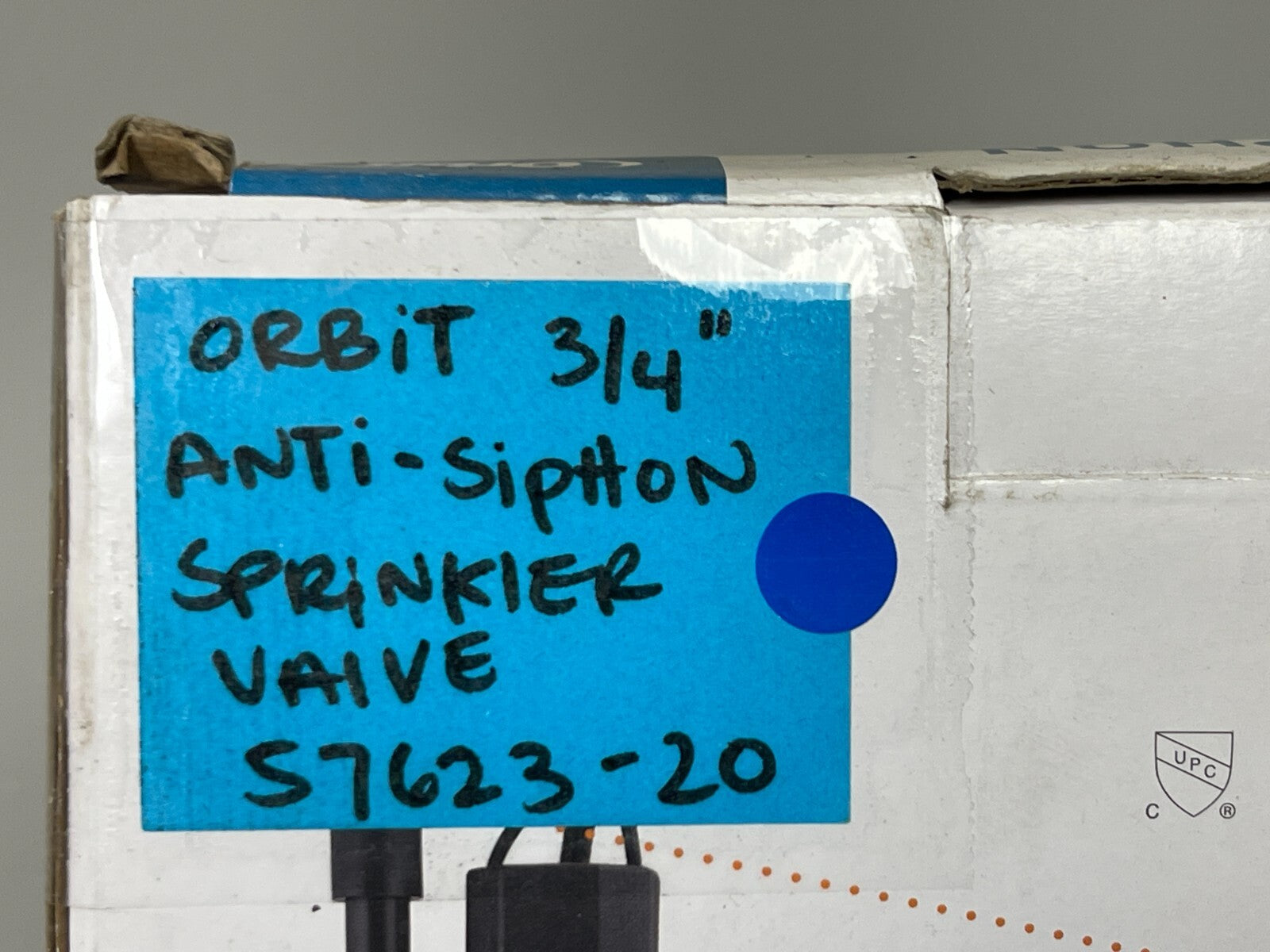 *NEW OEM* 0720 Orbit 3/4" Anti-Siphon Sprinkler Valve 57623-20