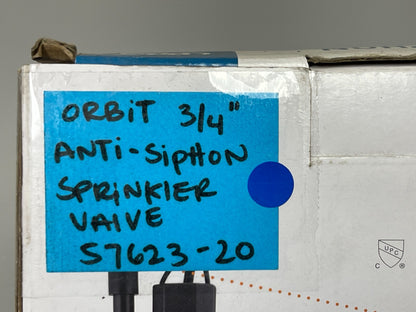 *NEW OEM* 0720 Orbit 3/4" Anti-Siphon Sprinkler Valve 57623-20